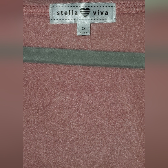 Cropped Pink Hoodie Size 2X - Picture 2 of 3